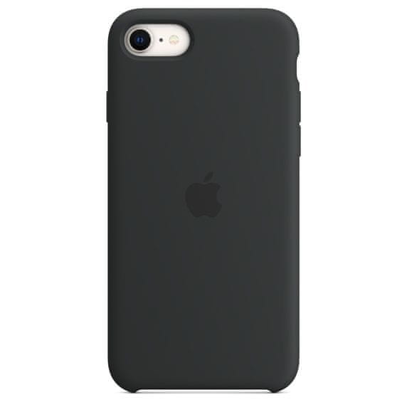 Apple Silikonový kryt na iPhone SE MN6E3ZM/A, černý - zánovní