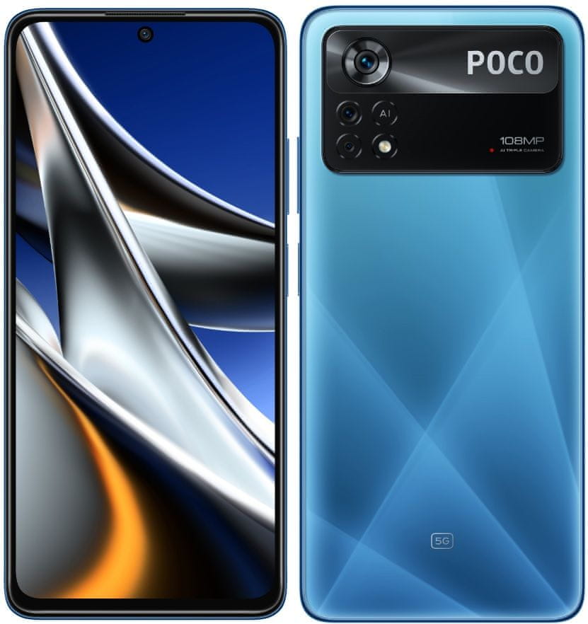 POCO X4 Pro 5G, 6GB/128GB, Laser Blue