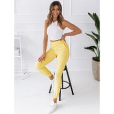 Dstreet Dámské teplákové kalhoty STIVEL lemon žlutá uy0904z L