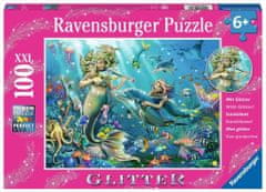 Ravensburger Třpytivé puzzle Podmořské krásky XXL 100 dílků