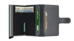Secrid Šedá peněženka SECRID Miniwallet Carbon Cool Grey