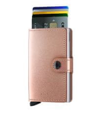 Secrid Růžová peněženka SECRID Miniwallet Metallic Rose