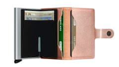 Secrid Růžová peněženka SECRID Miniwallet Metallic Rose