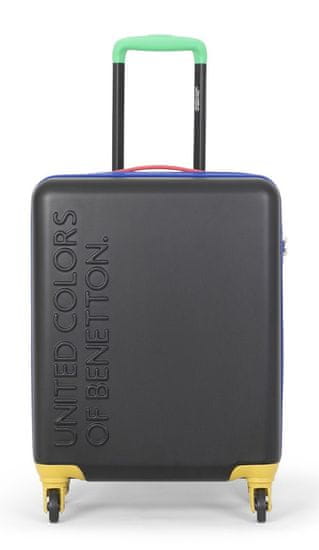 Benetton Skořepinový cestovní kufr UCB Block Color Medium M 63 l