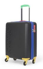 Benetton Skořepinový cestovní kufr UCB Block Color Medium M 63 l černá