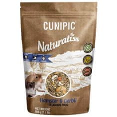 Cunipic Naturaliss Hamster & Gerbil - křeček a pískomil 500 g