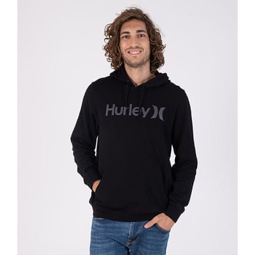 Hurley Pánská mikina , O&O Solid | MFT0009290 | H010, černá | L