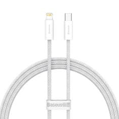 BASEUS Dynamic kabel USB-C / Lightning PD 20W 1m, bílý