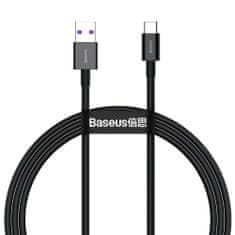 BASEUS Superior kabel USB / USB-C 66W 6A 1m, černý