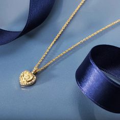 Morellato Romantický pozlacený náhrdelník se srdíčkem Tesori SAVB01 (řetízek, přívěsek)
