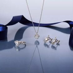 Morellato Romantické stříbrné náušnice s krystaly Tesori SAVB05