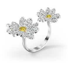 Swarovski Letní květinový prsten s krystaly Swarovski Eternal Flower 5534948 (Obvod 52 mm)
