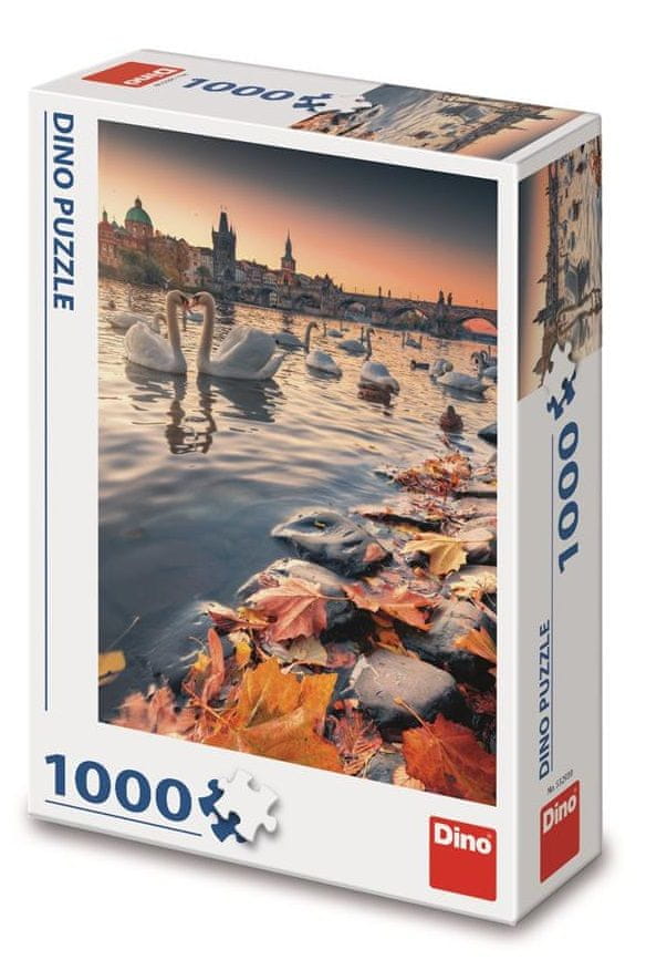 Dino Labutě na Vltavě 1000 dílků puzzle