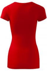 Malfini Dámské triko zúžené, červená, XS