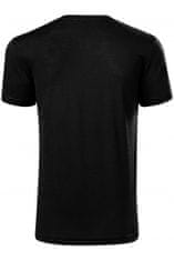 Malfini Pánské triko z Merino vlny, černá, XL