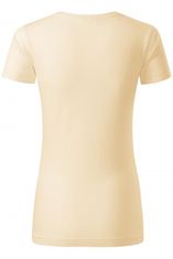 Dámské triko, strukturovaná organická bavlna, mandlová, M