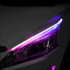 motoLEDy DRL FLEX LED světla den + dynamické směry + RGB, venkovní