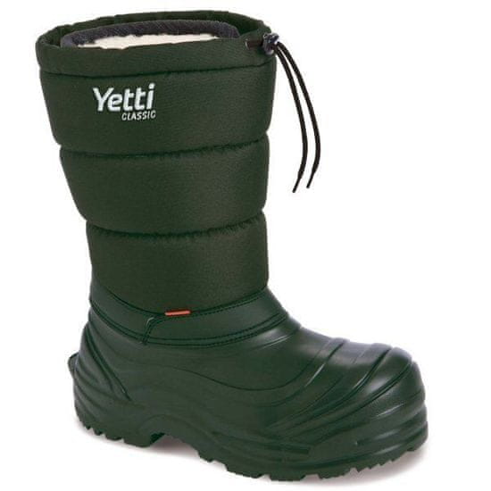 Demar  - Pánská zimní stahovací obuv YETTI CLASSIC 3870 A zelená