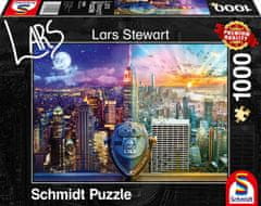 Schmidt Puzzle Den a noc: New York 1000 dílků