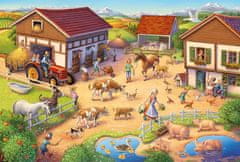 Schmidt Puzzle Farma 40 dílků + figurky zvířat