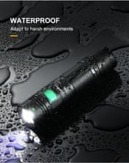 SupFire Supfire A2 LED nabíjecí svítilna Luminus SST-40-W 650lm, USB, Li-ion