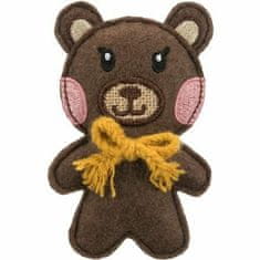 Trixie Bear - medvěd, šustící hračka pro kočky s katnipem