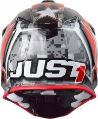 JUST 1 HELMETS Dětská helma JUST1 J32 MOTO X červená S