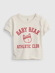 Gap Dětské tričko baby bear 18-24M