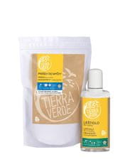Tierra Verde Výhodná sada Prášek do myčky na nádobí 1 kg + Leštidlo 110 ml