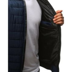 Dstreet Pánská STYLE bunda prošívaná bomber jacket tmavě modrá tx2205 M