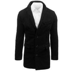 Dstreet Černý pánský kabát cx0380 XXL
