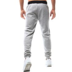 Dstreet Pánské kalhoty tepláky šedé ux2214 XL