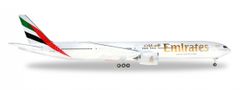 Herpa Boeing B777-31H(ER), dopravce Emirates, "2010s" colors, Spojené Arabské Emiráty, 1/200