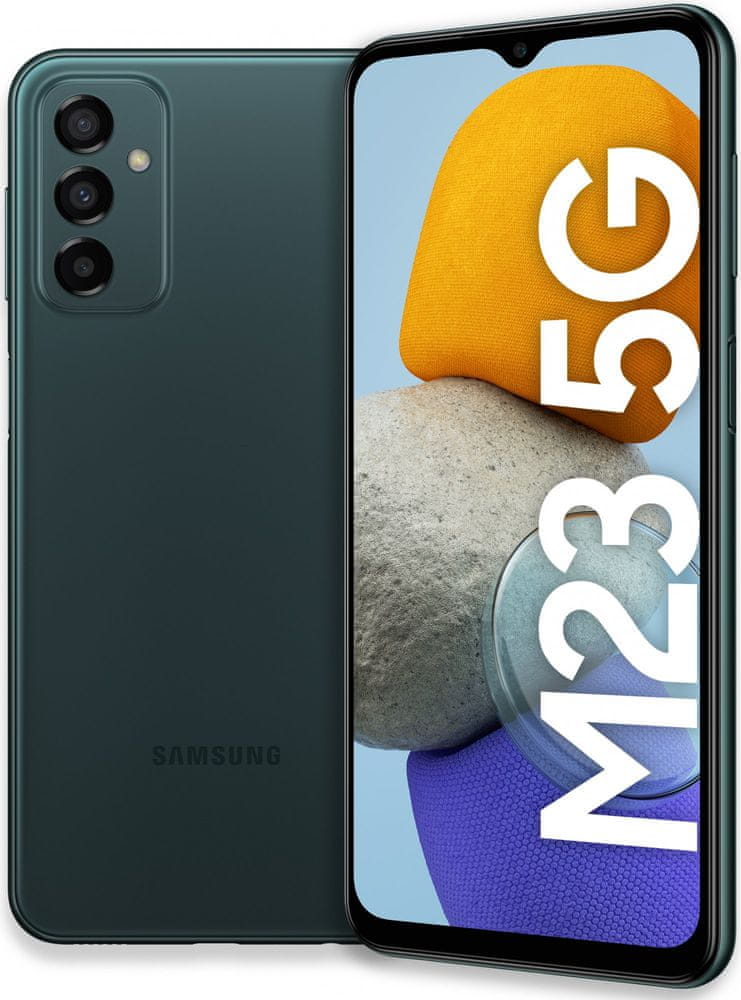 Samsung Galaxy M23 5G, 4GB/128GB, Green - zánovní