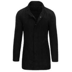 Dstreet Pánský jednořadý zimní kabát DONA černá cx0436 XL