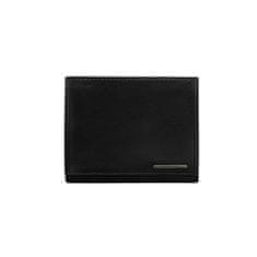 LOREN Černá pánská kožená peněženka CE-PF-CRM-70-07.32_290346 Univerzální