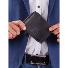 Buffalo Tmavě modrá pánská peněženka na zip CE-PF-N992Z-HP-3.15_301082 Univerzální