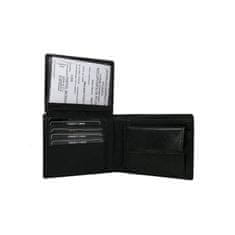 LOREN Horizontální černá pánská peněženka CE-PF-W-15936-GAN.82_301084 Univerzální
