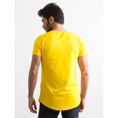Factoryprice Žluté pánské tričko s potiskem RT-TS-1-11092T.27_310840 S