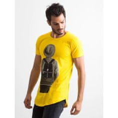 Factoryprice Žluté pánské tričko s potiskem RT-TS-1-11092T.27_310840 S
