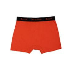 BERRAK Pánské oranžové boxerky BR-BK-4476.28P_360283 S