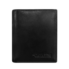 Cavaldi Černá malá kožená peněženka bez zapínání CE-PR-0720-BS.17_288946 Univerzální