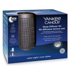 Yankee Candle Elektrický difuzér , Pro klidný spánek, 13,4 x 15 cm, barva bronzová