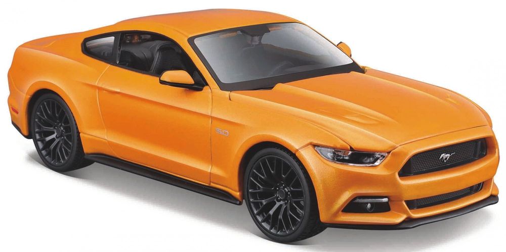 Maisto 2015 Ford Mustang oranžový 1:24