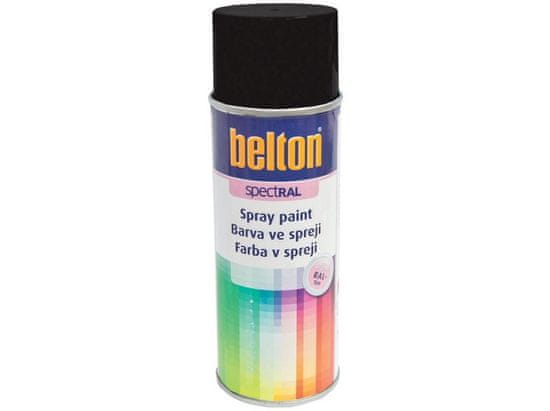 Belton barva ve spreji BELTON RAL 9005m, 400ml ČER matná