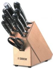 F. Dick Dřevěný blok/stojan na nože s kovaným příslušenstvím Premier Plus