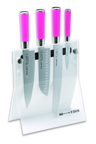 F. Dick Pink Spirit Magnetický stojan na nože s noži