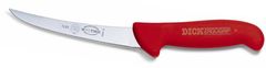F. Dick Vykosťovací nůž se zahnutou čepelí, ohebný, červený v délce 13 cm 13 cm, červená