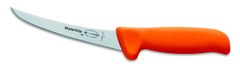 F. Dick Speciální vykosťovací nůž se zahnutou čepelí, neohebný v délce 15 cm, oranžový 15 cm, oranžová