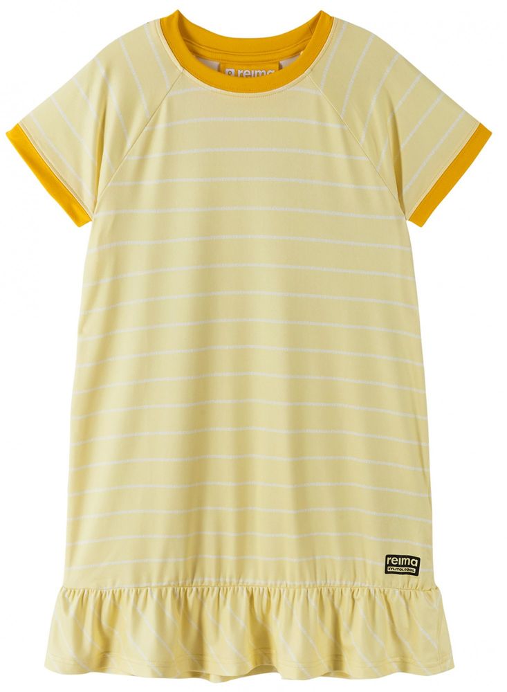 Reima dívčí funkční šaty UV 40+ Tuulonen 535057-2621 žlutá 128
